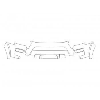 2024 FORD EXPEDITION TIMBERLINE BUMPER (MULTI PIECE) - SENSORS