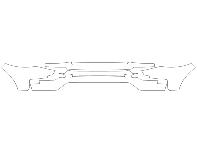 2024 FORD EXPLORER ST-LINE BUMPER (MULTI PIECE)