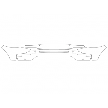 2024 FORD EXPLORER ST-LINE BUMPER (MULTI PIECE) - SENSORS