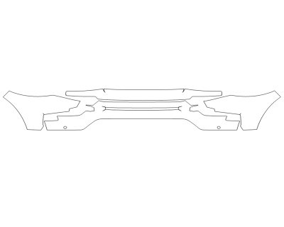 2024 FORD EXPLORER ST-LINE BUMPER (MULTI PIECE) - SENSORS