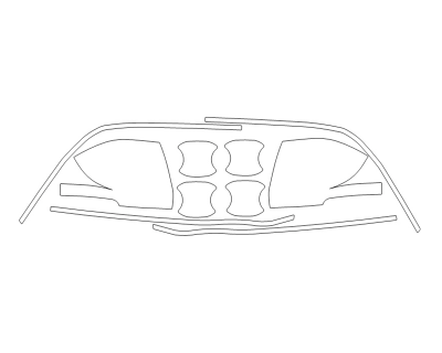 2024 FORD EXPLORER ST-LINE MIRRORS - DOOR CUPS - DOOR EDGES