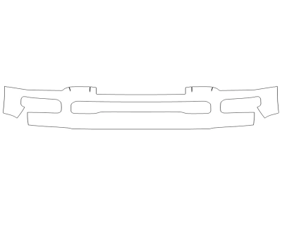 2024 FORD F-250 SUPER DUTY LARIAT BUMPER