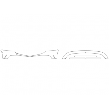 2024 GENESIS G90 3.5T BUMPER (MULTI PIECE) - SENSORS