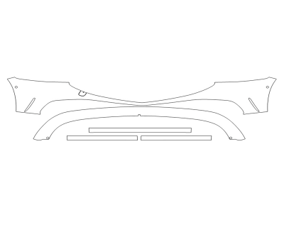 2024 GENESIS G90 3.5T BUMPER - SENSORS