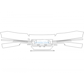 2024 GENESIS G90 3.5T E-SUPERCHARGER REAR BUMPER