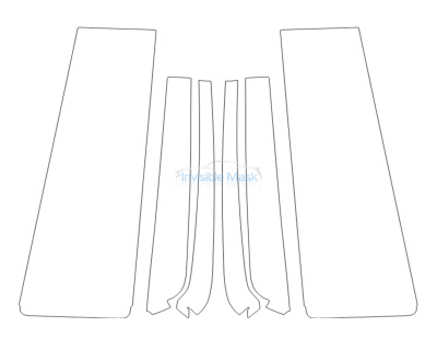 2025 GMC HUMMER EV PICKUP B PILLARS