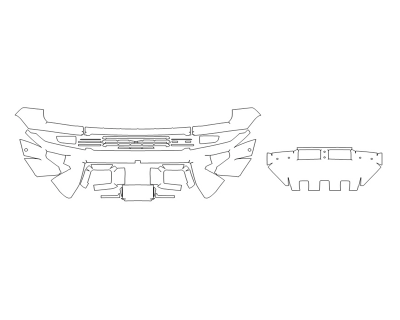 2024 GMC HUMMER EV SUV BUMPER