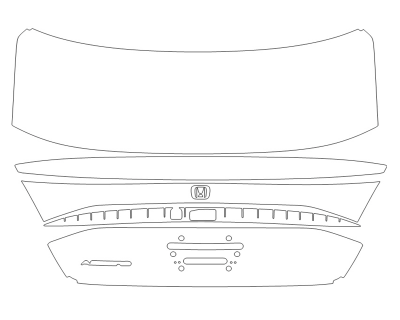 2024 HONDA ACCORD EX TRUNK