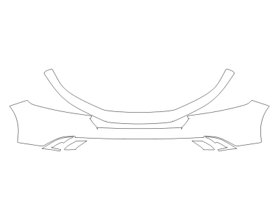 2024 HONDA ACCORD EX-L HYBRID BUMPER