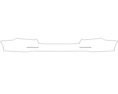 2024 HONDA ACCORD EX-L HYBRID REAR BUMPER