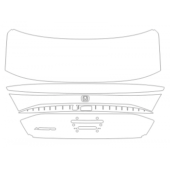 2024 HONDA ACCORD EX-L HYBRID TRUNK