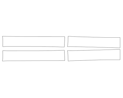 2025 HONDA PASSPORT BLACK EDITION DOOR SILLS