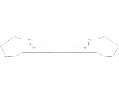 2025 HONDA PILOT EX-L REAR BUMPER - WITH HPD PACKAGE