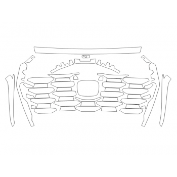 2025 HONDA PILOT EX-L GRILL