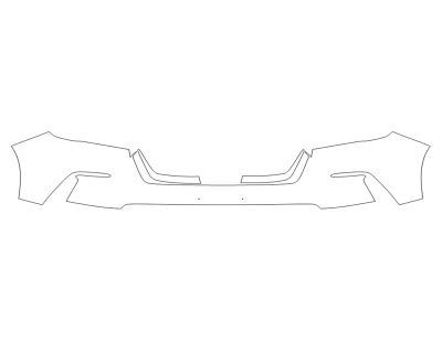 2025 HONDA PILOT LX BUMPER