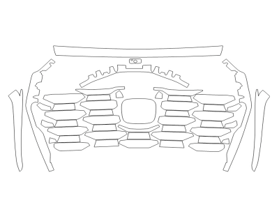 2025 HONDA PILOT SPORT GRILL