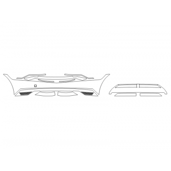 2024 HYUNDAI IONIQ 5 LIMITED BUMPER (MULTI PIECE)