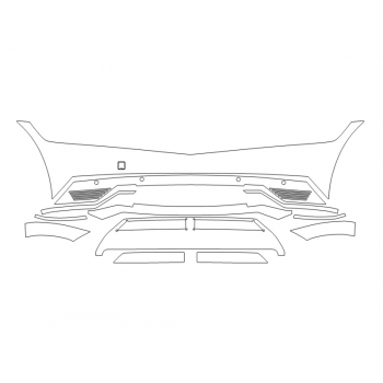 2024 HYUNDAI IONIQ 5 LIMITED BUMPER - SENSORS