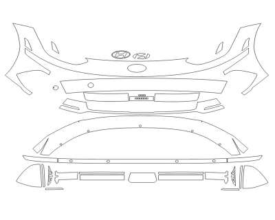 2024 HYUNDAI IONIQ 6 LIMITED BUMPER