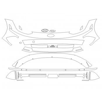 2024 HYUNDAI IONIQ 6 PREFERRED BUMPER