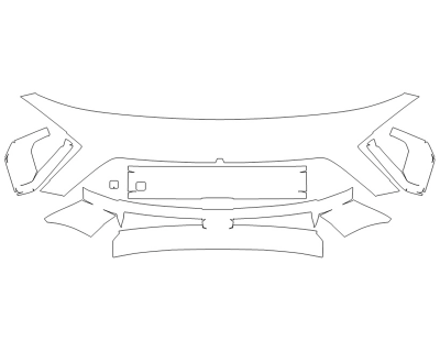 2024 HYUNDAI KONA LIMITED BUMPER