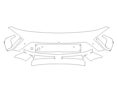 2024 HYUNDAI KONA SE BUMPER - SENSORS