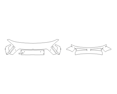 2024 HYUNDAI KONA SEL BUMPER (MULTI PIECE) - SENSORS