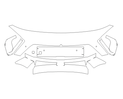 2024 HYUNDAI KONA SEL BUMPER - SENSORS