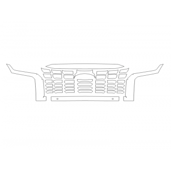 2024 HYUNDAI PALISADE ULTIMATE CALLIGRAPHY GRILL