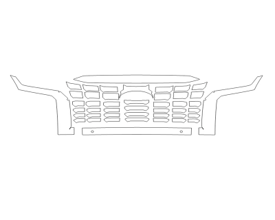 2024 HYUNDAI PALISADE ULTIMATE CALLIGRAPHY GRILL