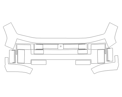 2024 HYUNDAI SANTA FE SE BUMPER