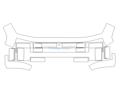 2024 HYUNDAI SANTA FE XRT BUMPER