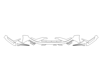 2024 HYUNDAI SONATA N-LINE BUMPER (MULTI PIECE)