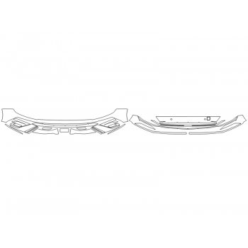 2024 HYUNDAI SONATA SEL BUMPER (MULTI PIECE)