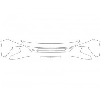 2024 HYUNDAI TUCSON HYBRID SEL BUMPER (MULTI PIECE)