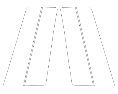 2024 HYUNDAI TUCSON HYBRID SEL B PILLARS