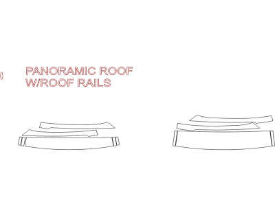 2024 HYUNDAI TUCSON LIMITED ROOF - PILLARS