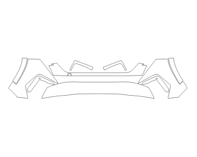 2024 HYUNDAI TUCSON N LINE BUMPER (MULTI PIECE)