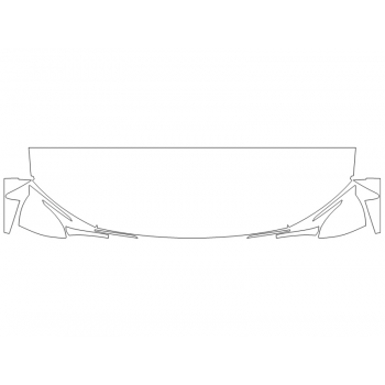 2024 HYUNDAI TUCSON N LINE HOOD FENDERS MIRRORS 18 INCH - (WRAPPED EDGES)