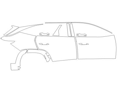 2024 HYUNDAI TUCSON N LINE PASSENGER SIDE