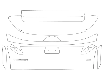 2024 HYUNDAI TUCSON N LINE REAR HATCH