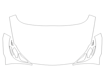 2024 INFINITI QX50 SENSORY FULL HOOD FENDERS MIRRORS