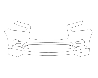 2024 INFINITI QX80 BASE BUMPER - SENSORS