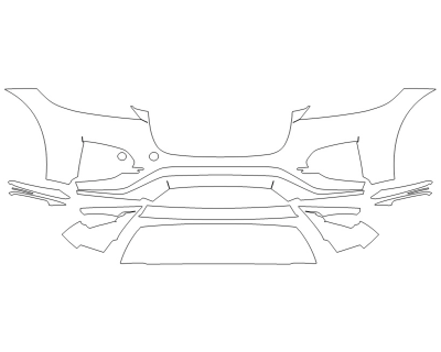 2024 JAGUAR F-PACE P250 BUMPER