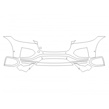 2024 JAGUAR F-PACE P400 S BUMPER - SENSORS