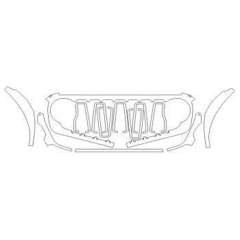 2025 JEEP GLADIATOR RUBICON GRILL