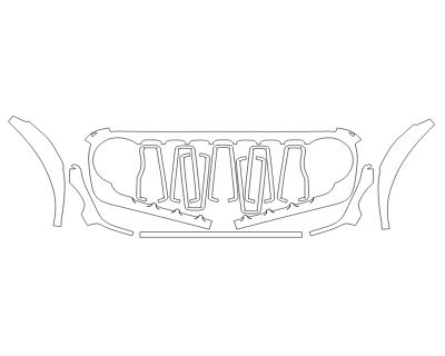 2025 JEEP GLADIATOR RUBICON GRILL