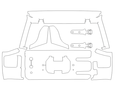 2024 JEEP WRANGLER 4XE HIGH ALTITUDE TAILGATE KIT