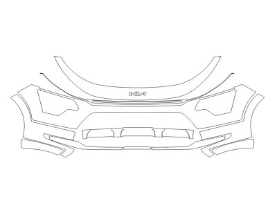 2024 KIA NIRO EX TOURING BUMPER