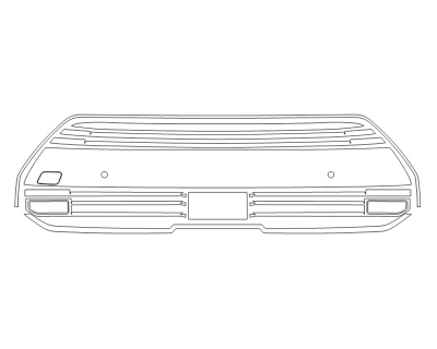 2024 KIA NIRO LX SENSORS - GRILL